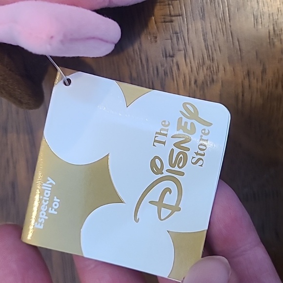 Vintage Disney Store Cowboy Piglet 8" Mini Bean Plush Halloween Winnie The Pooh - Picture 2 of 4